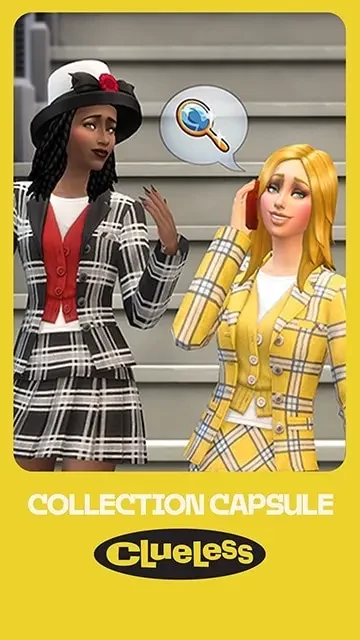 Les Sims 4 Clueless Capsule