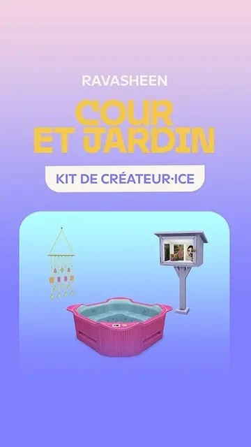 Les Sims 4 : Cour et Jardin