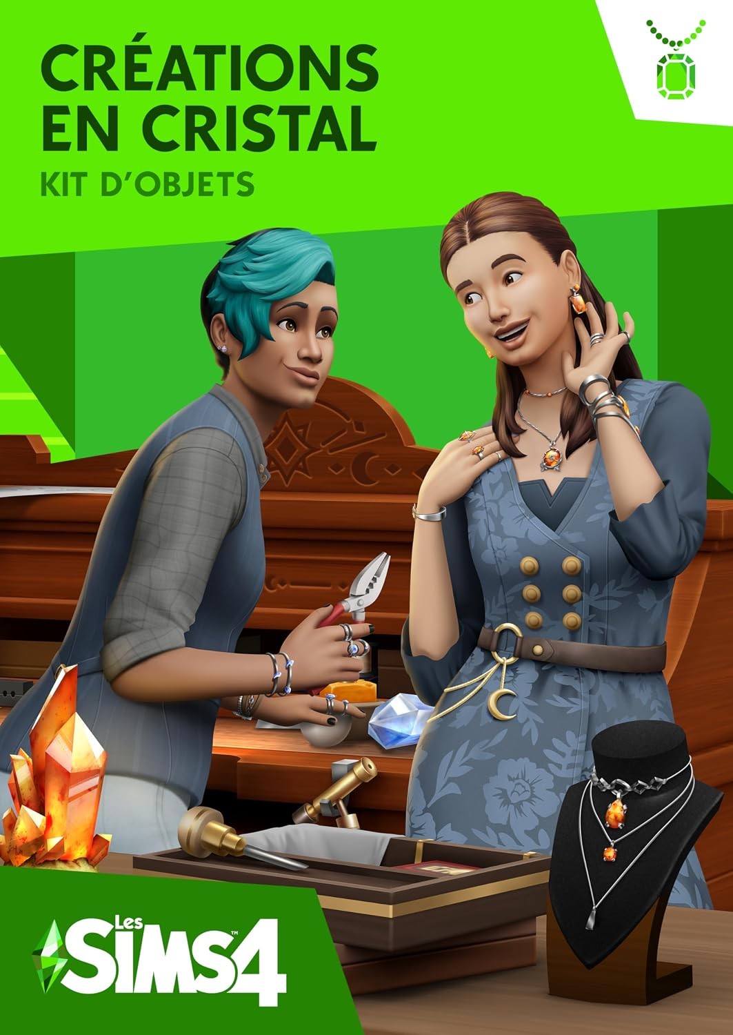 Les Sims 4 : Créations en Cristal