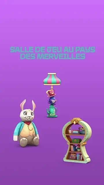 Les Sims 4 : Salle de Jeu au Pays des Merveilles